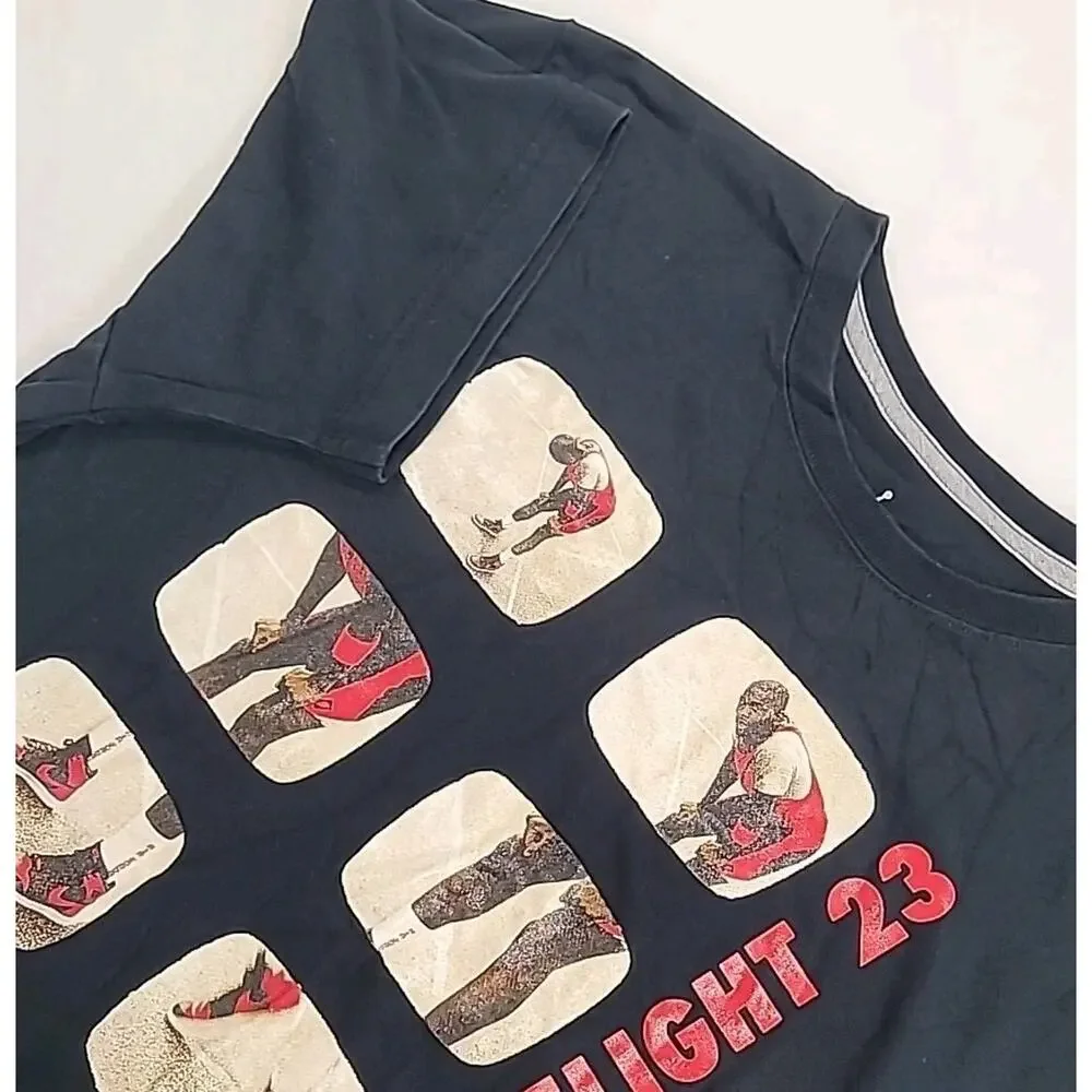 Nike Air Jordan Flight 23 Jumpman Tee Black Mens L